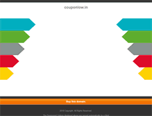 Tablet Screenshot of couponlow.in